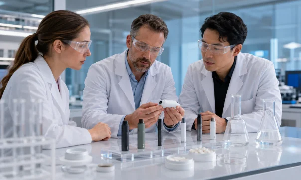 Nicotine salt formulation laboratory